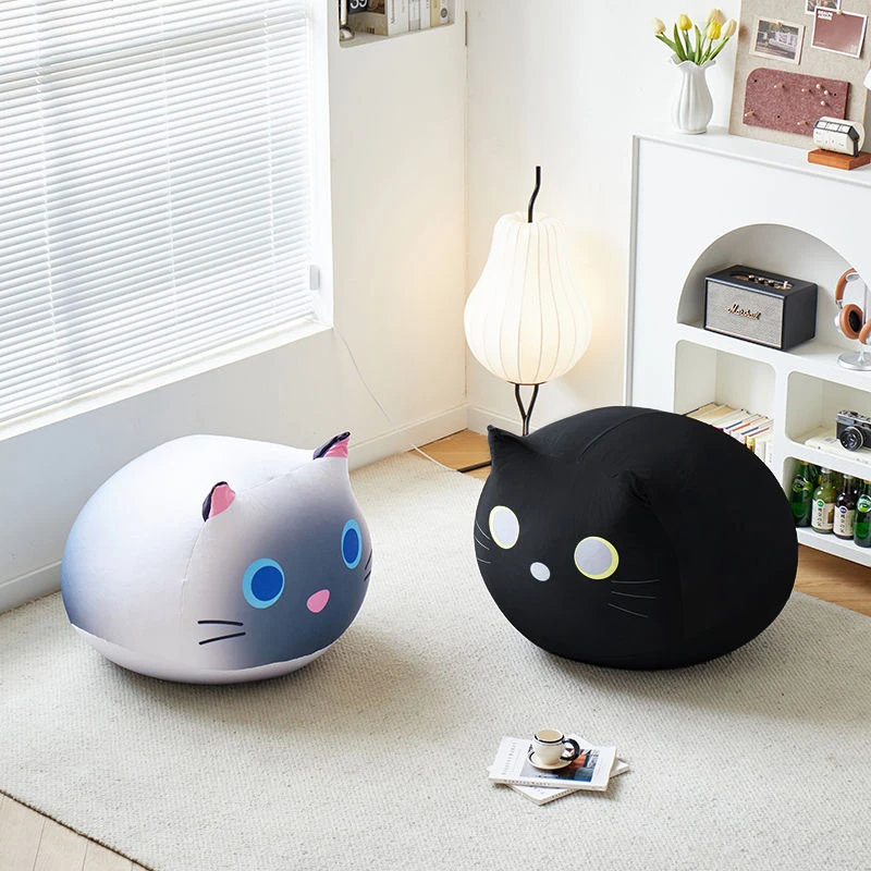 可爱单人颗粒爆款高级小户型豆袋懒人网红沙发阳台客厅卧室榻榻米