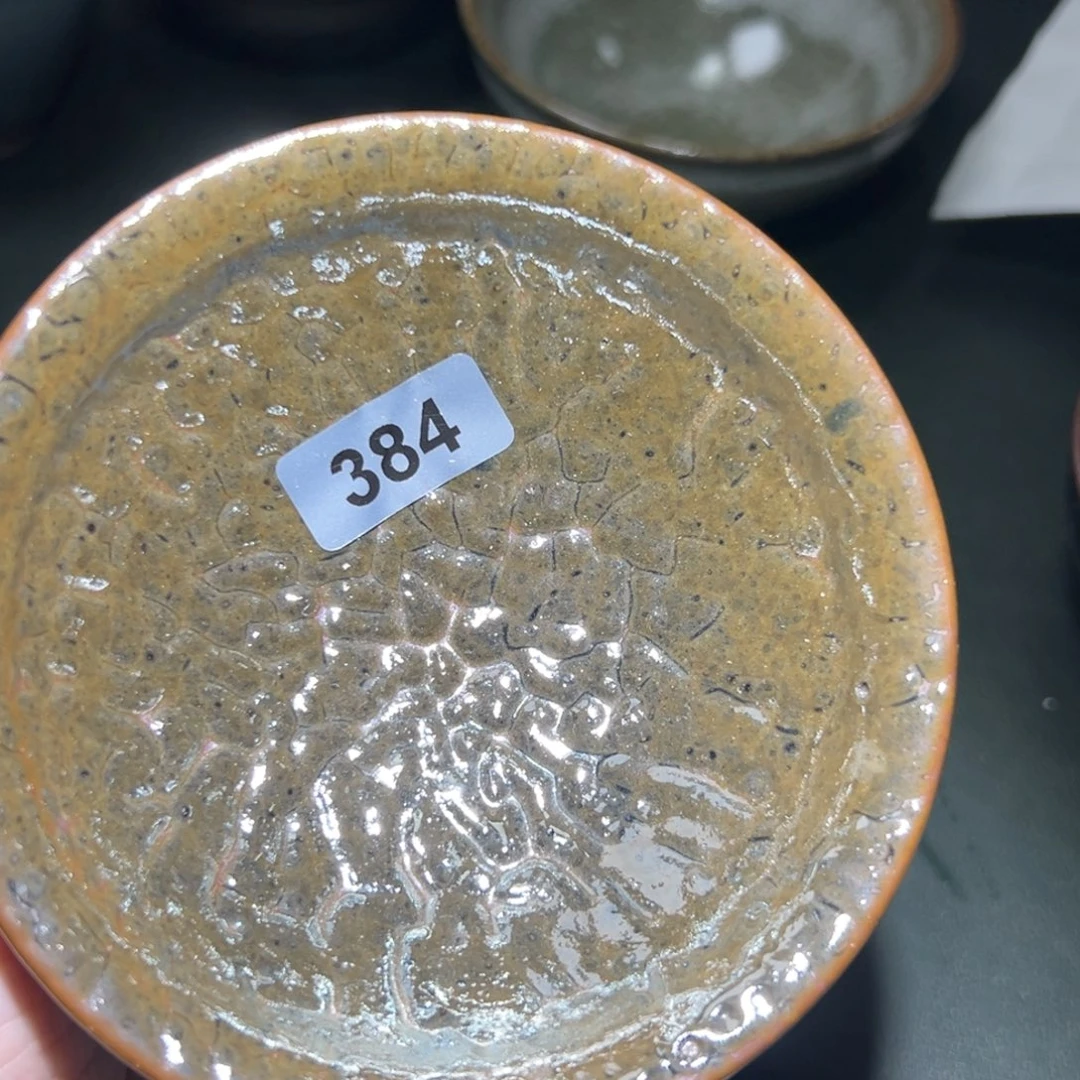 素***青茶盏全手工原矿原釉建盏