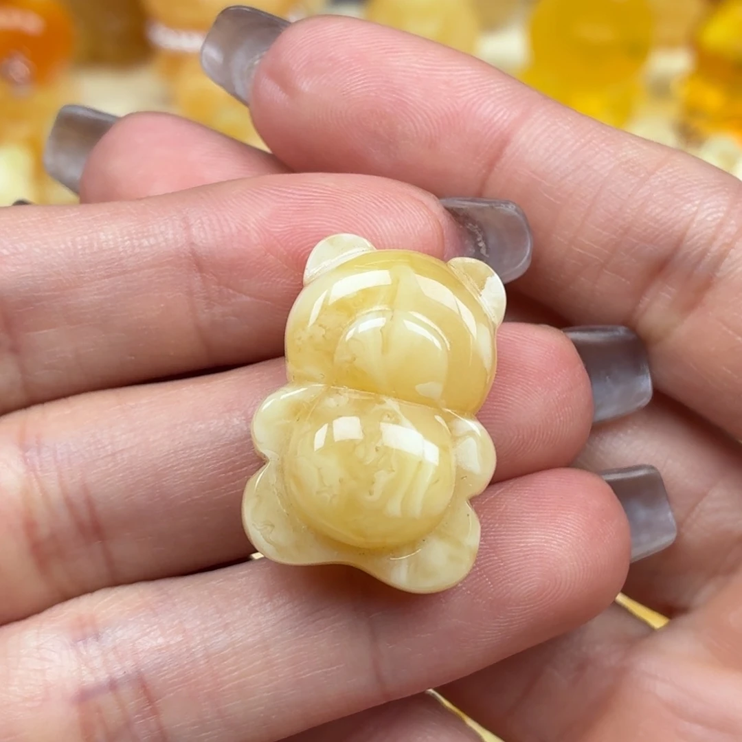 裸石琥珀未镶嵌蜜蜡