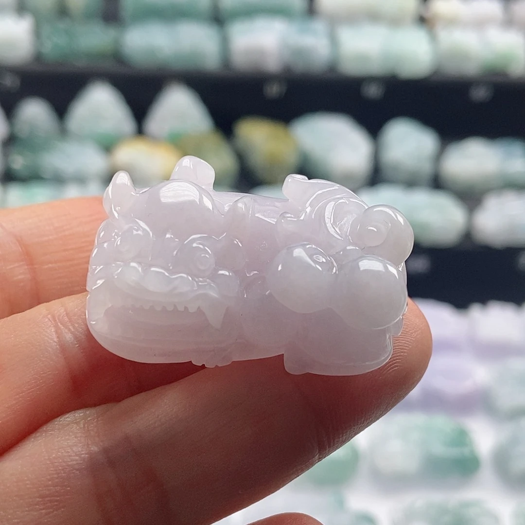 颈饰未镶嵌翡翠翡翠貔貅