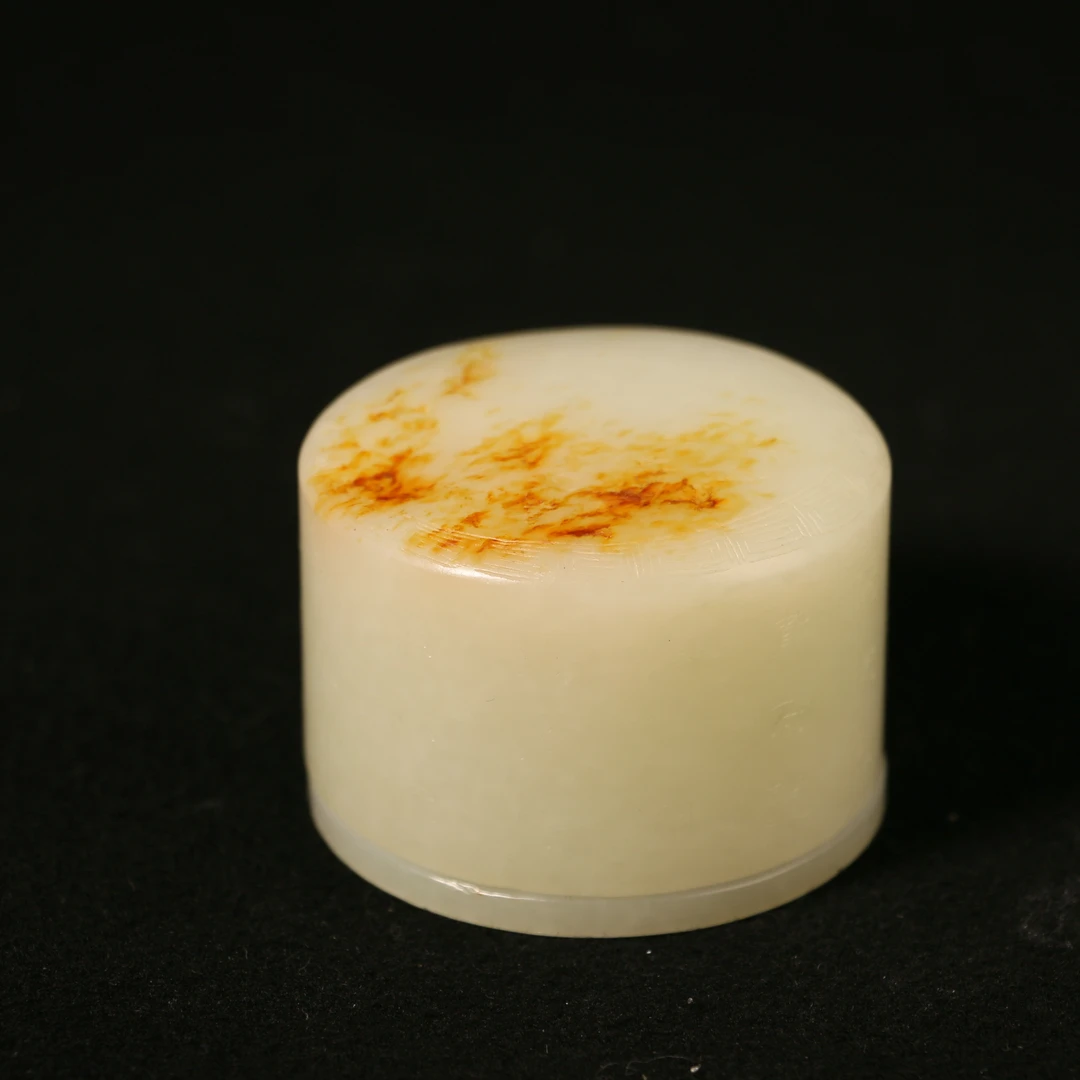 37G7   清  和田玉玉盒