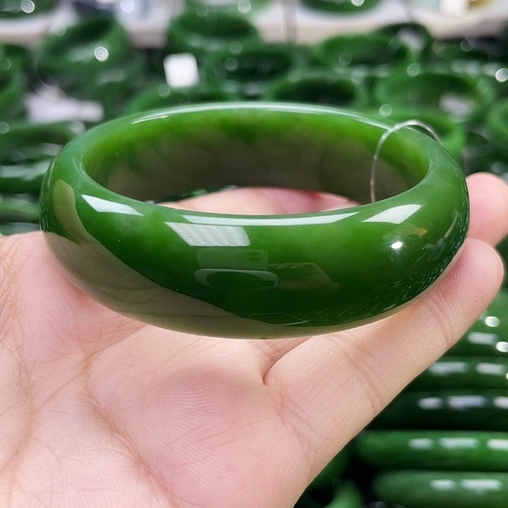 未镶嵌手镯和田玉（翠青玉）