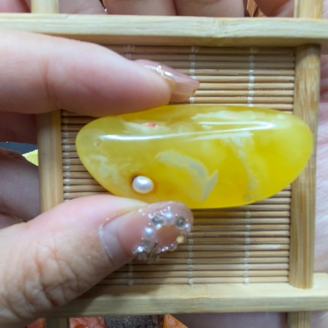 定制琥珀未镶嵌风**起陈