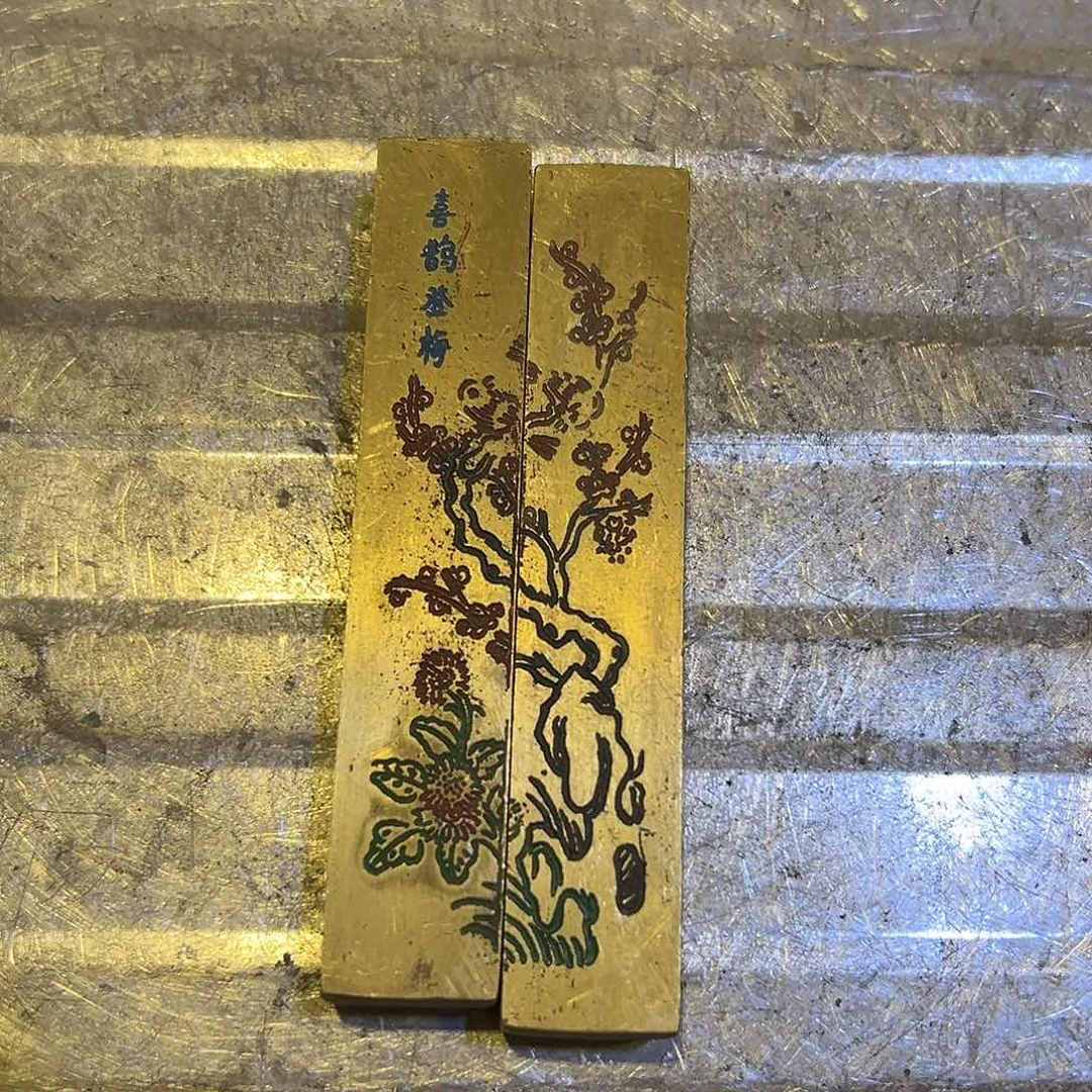 黄铜摆件，文房摆件工艺品