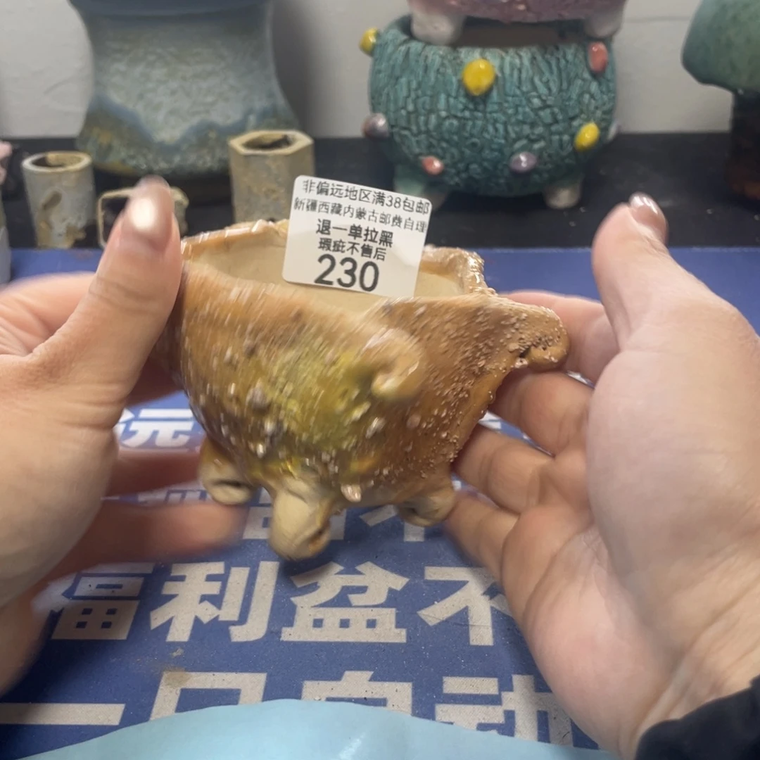 微瑕陶艺多肉花盆230