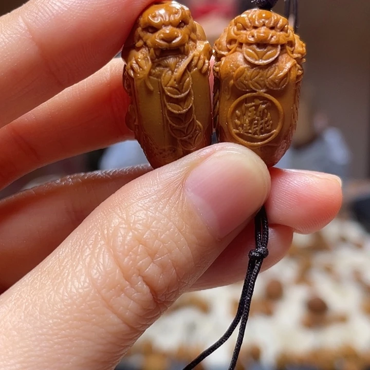 橄榄核手串/手链橄榄 貔貅金蟾