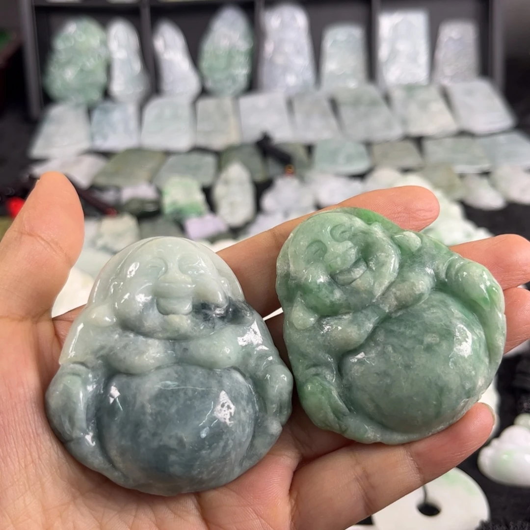 翡翠未镶嵌吊坠(不含链)瑕疵