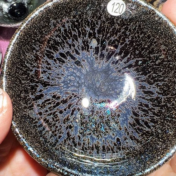 茶盏开**闲建窑建盏茶器120