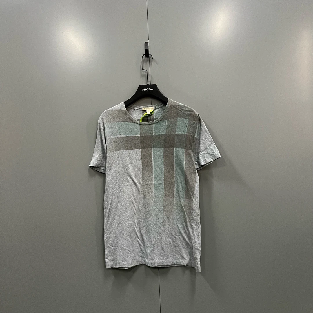 (ll) Burberry 巴宝莉 渐变格纹印花短袖 M码/95新无配件jc602057