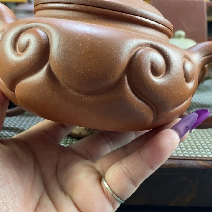 山***竹紫砂茶壶原矿紫砂壶系列产品