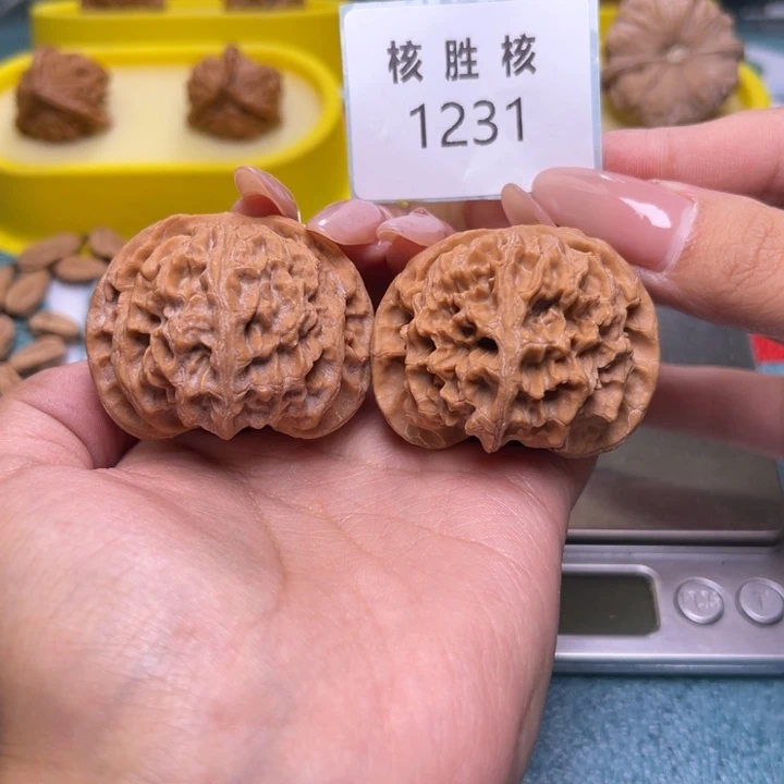 文玩核桃把件苹果园42.1231