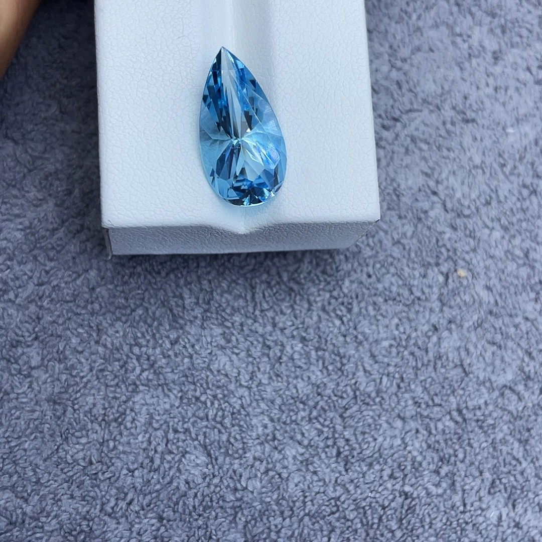 已***然海蓝宝石裸石5.39Ct