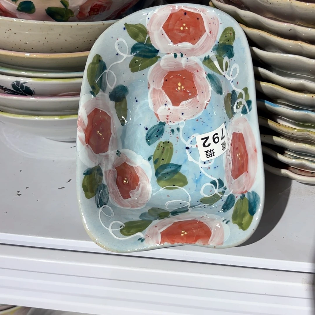 景德镇手绘高温釉下彩陶瓷茶具