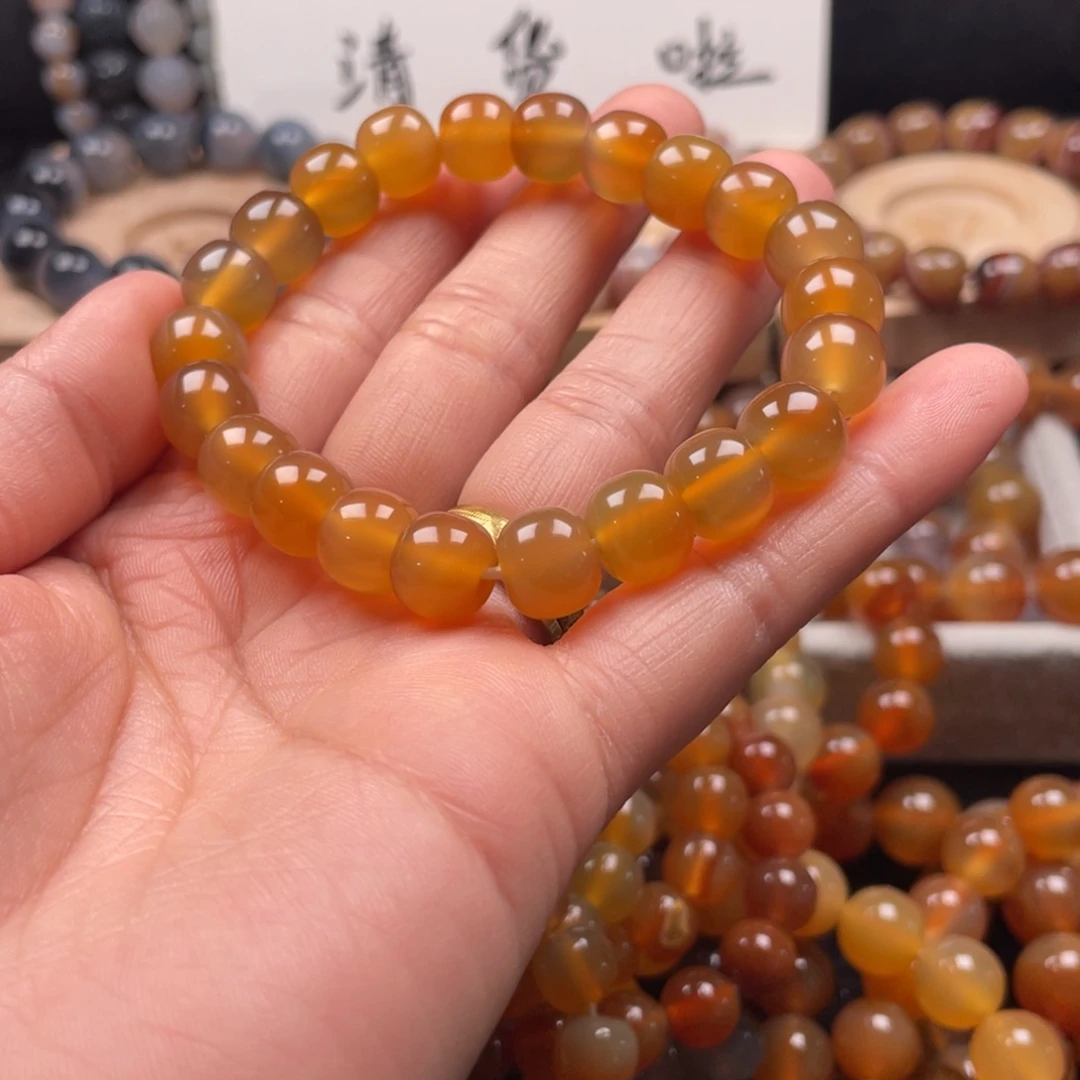 *****玛瑙/玉髓未镶嵌手链
