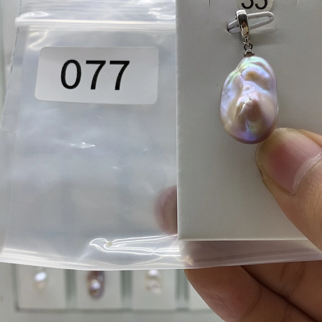 合金淡水珍珠巴洛克珍珠001