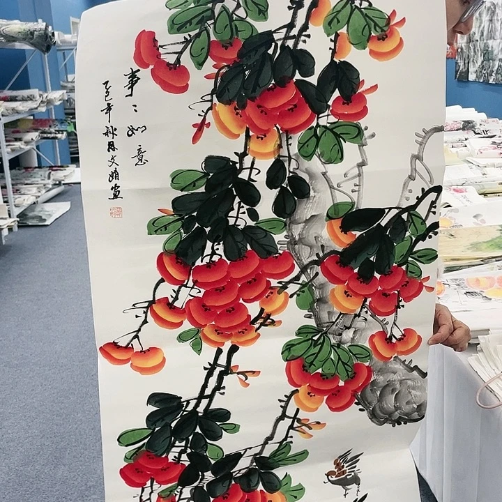 国画纯手绘国画作品鉴赏