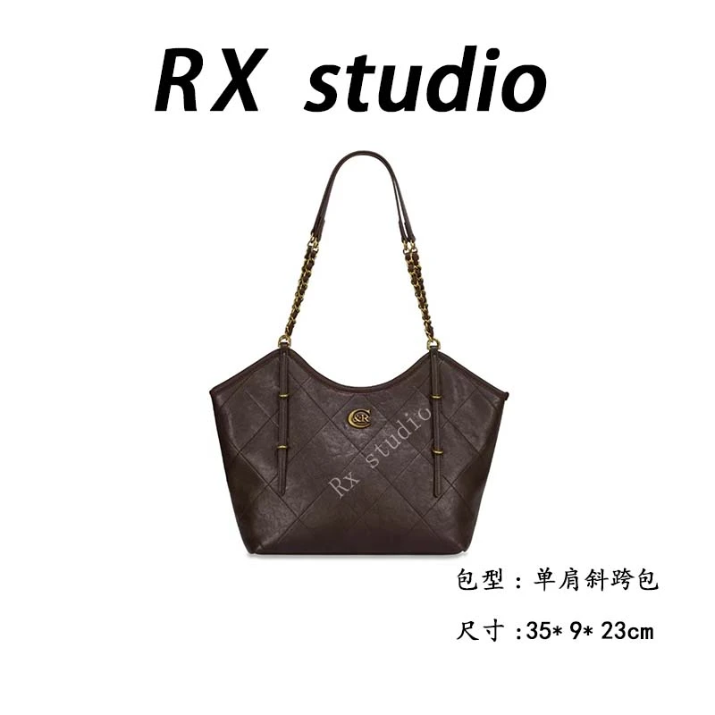 【南沙瑞熙】GQ-87721-咖啡RAIN.CUN轻奢小众时尚女士包