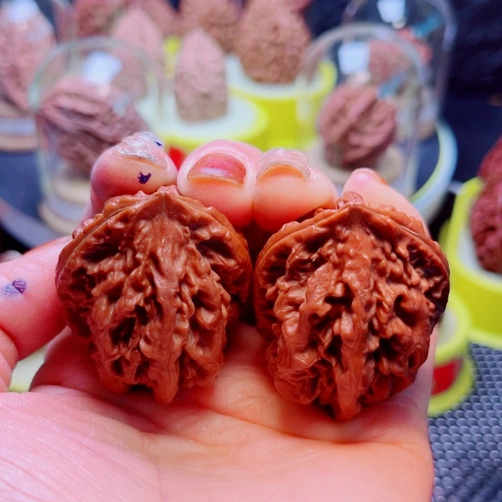 文玩核桃把件9号车