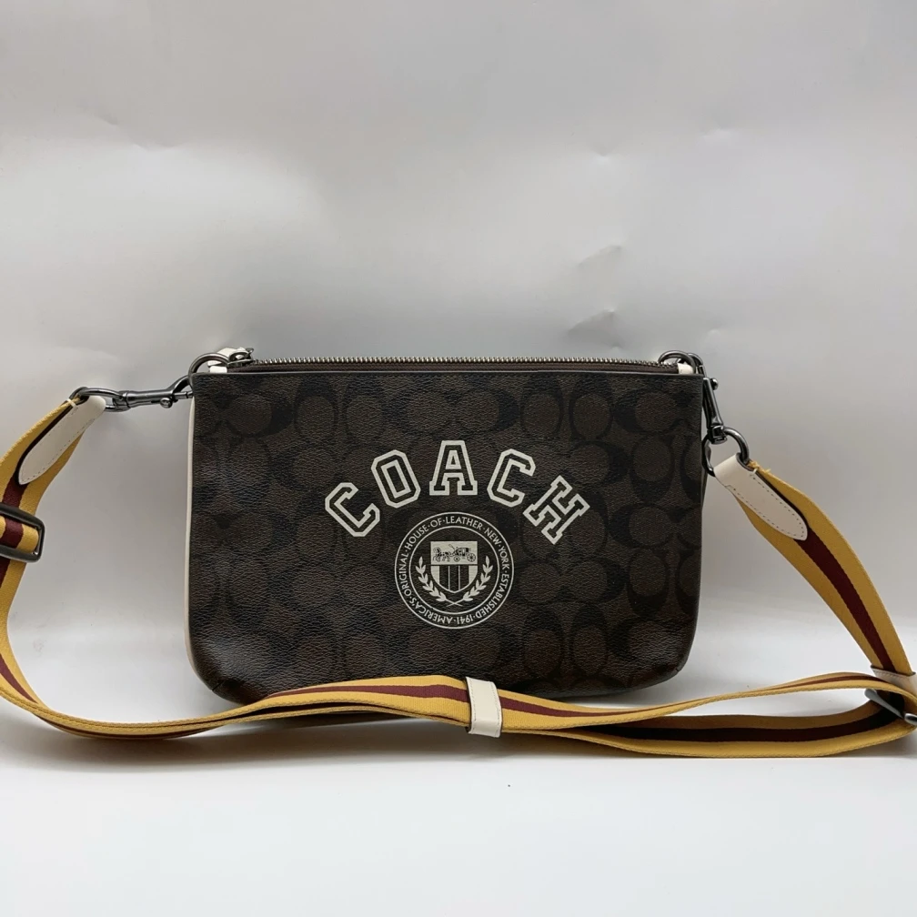 95新 COACH/蔻驰  黑色单肩包  1427 2688