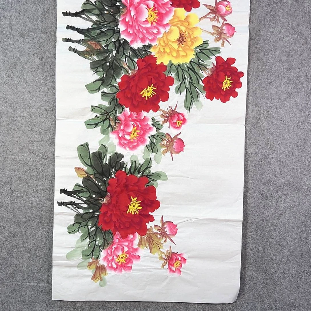 国画335 牡丹花的味道是非常对象