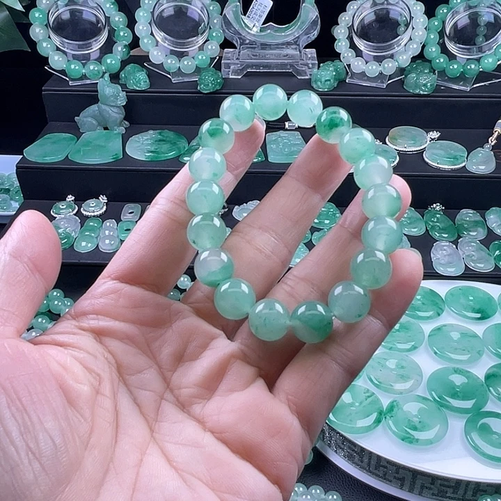石英质玉未镶嵌手串