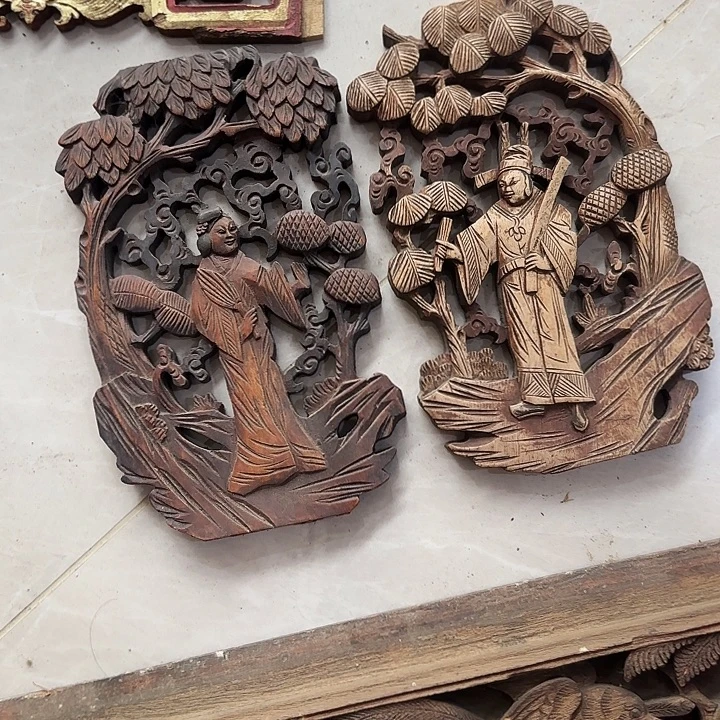 武***哥木雕艺术展演作品