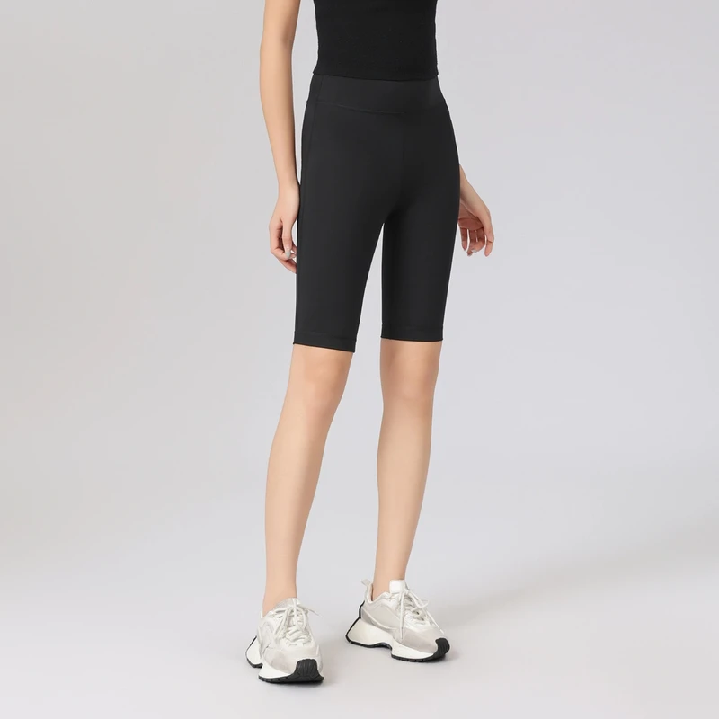 AMASS/阿玛施新款舒适运动瑜伽裤弹力柔软四五分打底短裤510030