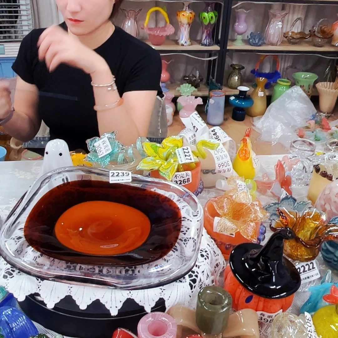 2239果盘 家悦琉璃工艺品