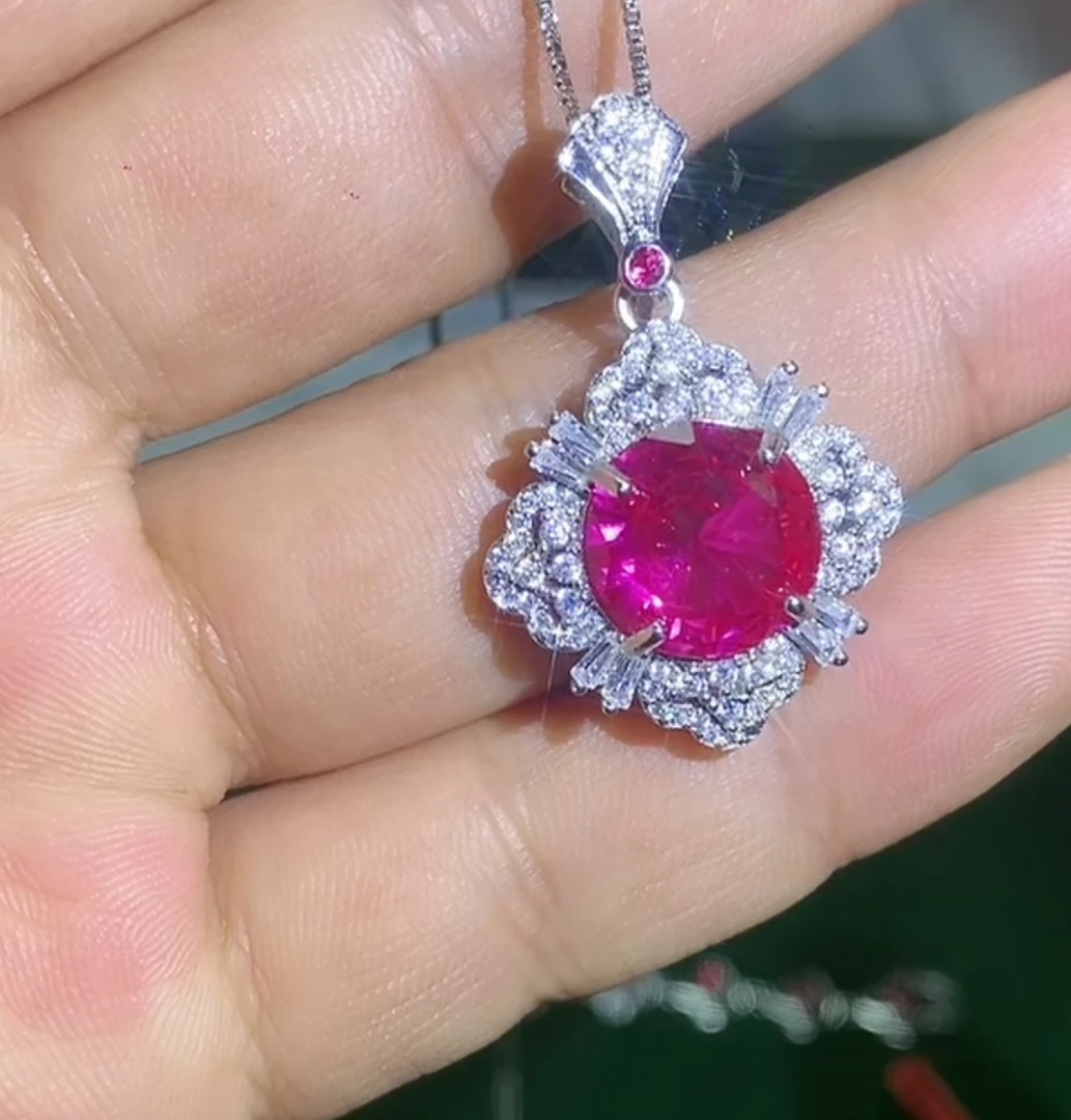 合金珐琅吊坠 亮点时尚饰品百搭款精美轻奢简约大气款777