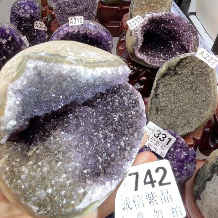 未镶嵌大型摆件（非配饰）紫晶