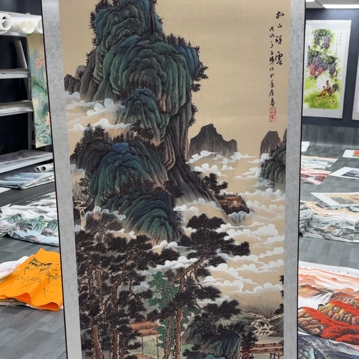 字画等多种形式进行创作的艺术