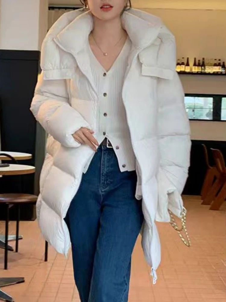 【济州岛】中长款 蓬松面包服鹅绒服968