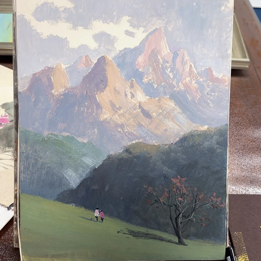 高端手绘艺术油画