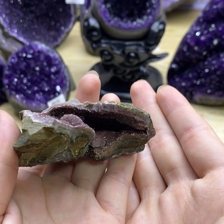 紫晶大型摆件（非配饰）未镶嵌