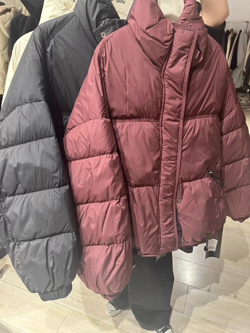 1【木朴素羽绒服】短款时尚连帽羽绒服316