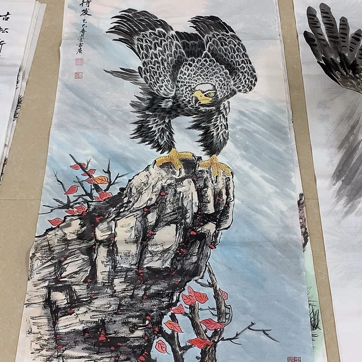 国画福利作品手绘国画