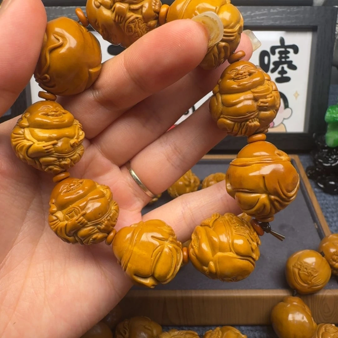 橄榄核吊坠八宝米勒