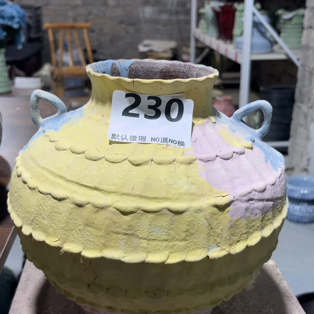 景德镇陶瓷花盆花器230