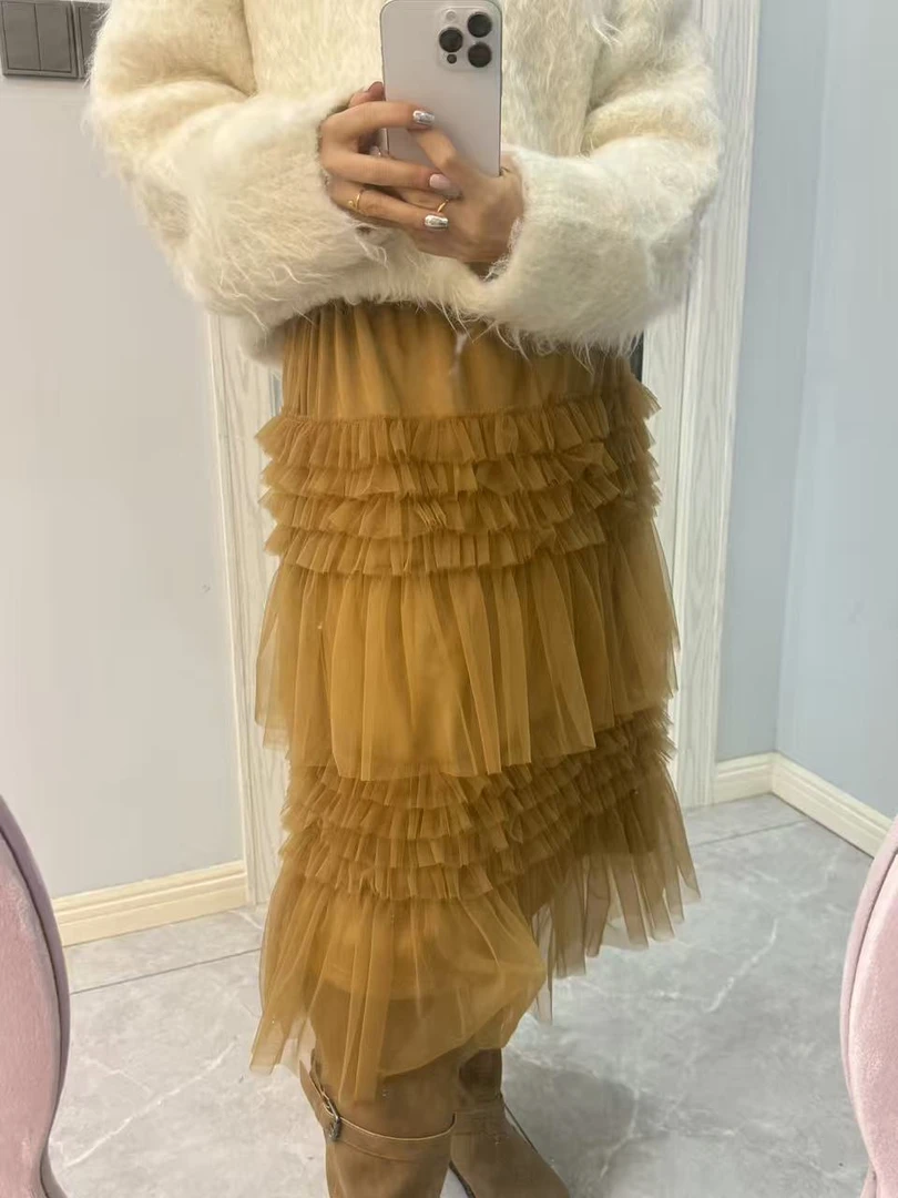 韩国东大门蛋糕纱裙(NO退NO换）