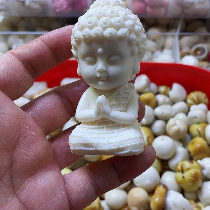 白玉菩提吊坠精品宝宝佛