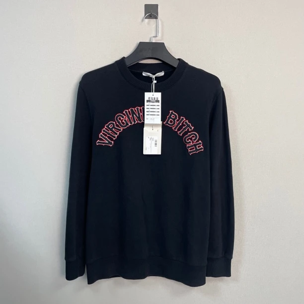 未使用 Givenchy/纪梵希 新款字母刺绣卫衣/S码/原吊牌/价7990