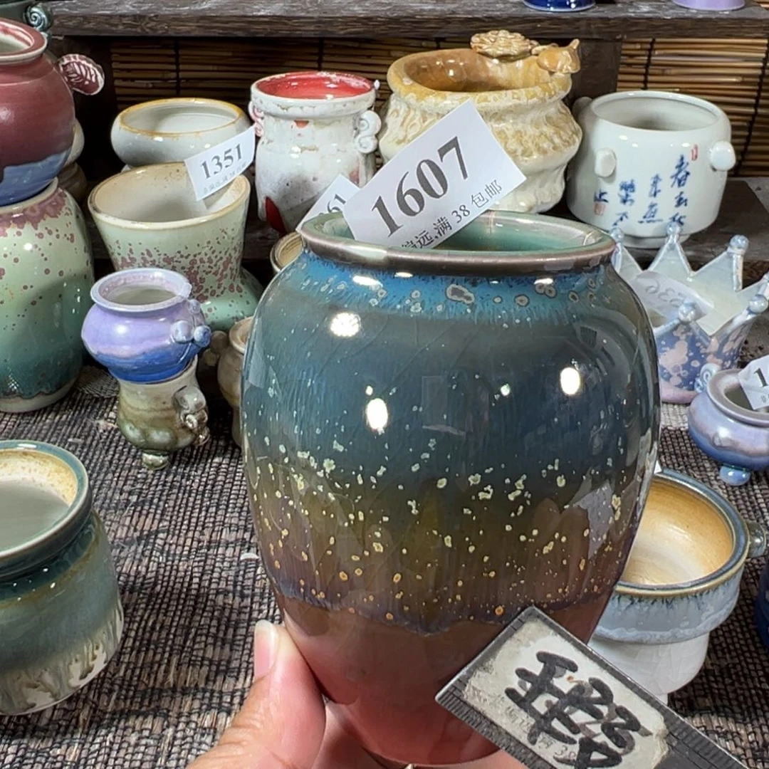 口5高10 手工花盆满30包邮