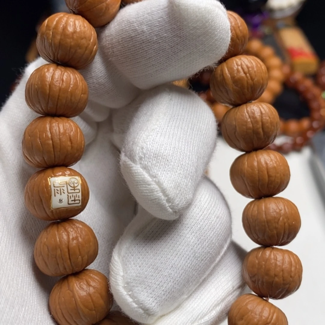 猴头核桃手串0**6王者南瓜