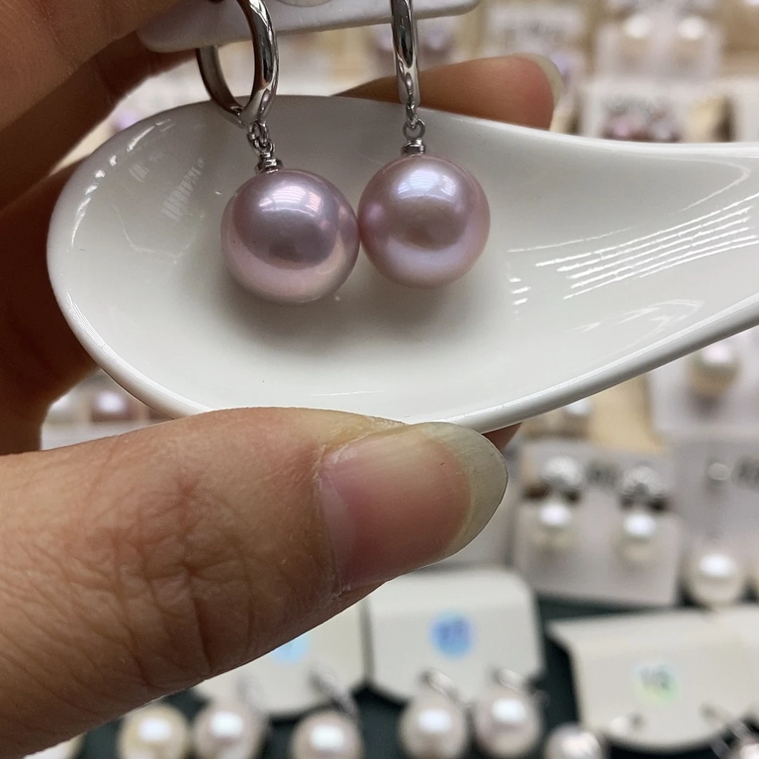 颈饰银S925镶嵌淡水珍珠