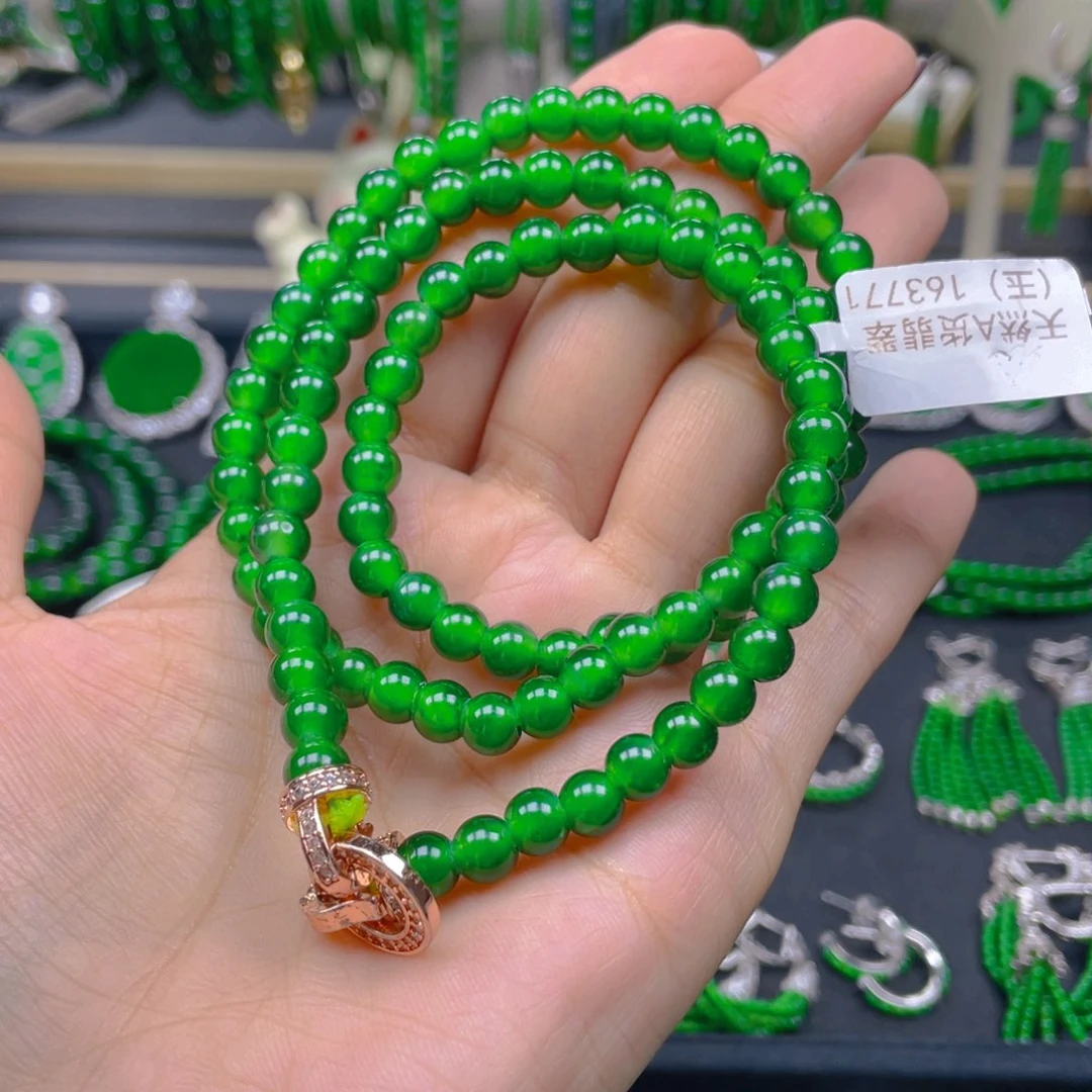 颈饰未镶嵌翡翠更*项链6