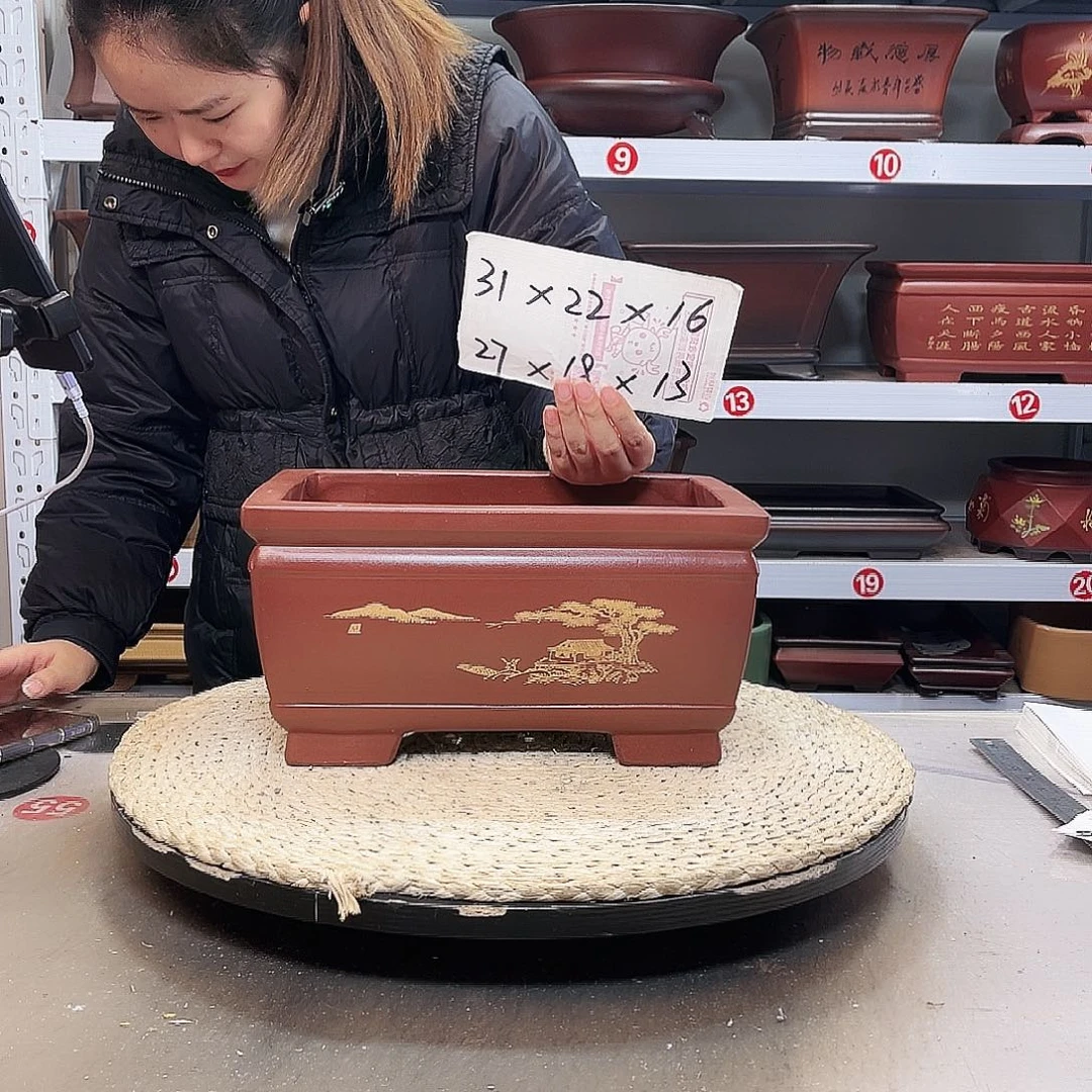 花盆紫砂紫砂花盆