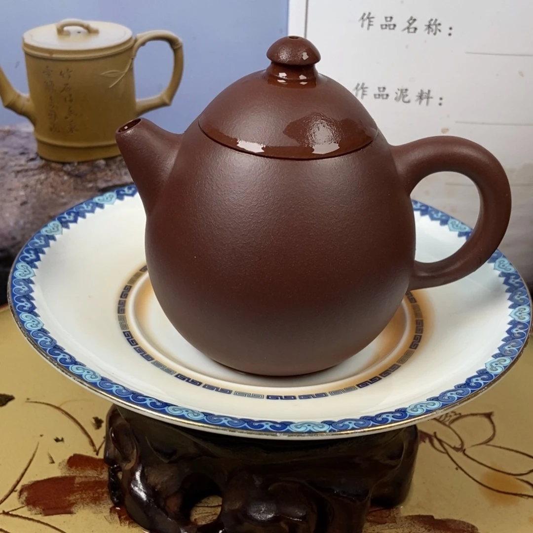 紫砂茶壶五号井底槽清老母亲制作容量200