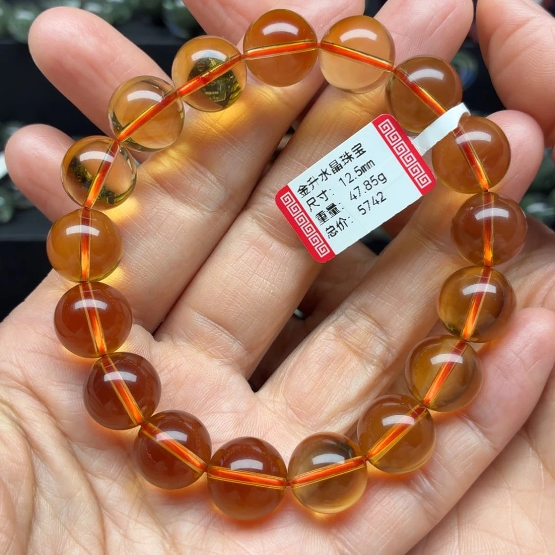 水晶手链未镶嵌天然水晶