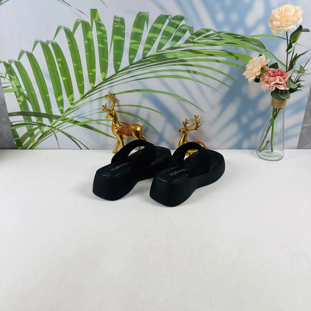 小强家女鞋 芽儿家新款百搭女拖鞋（Y676-39-2 ）（W35AYV2796601S）