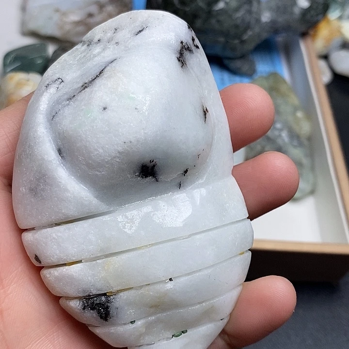 翡翠未镶嵌颈饰天然翡翠